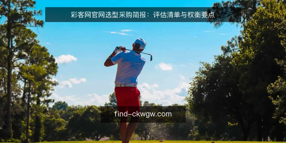 彩客网官网选型采购简报:评估清单与权衡要点 — 明确评估范围与需求边界 配图